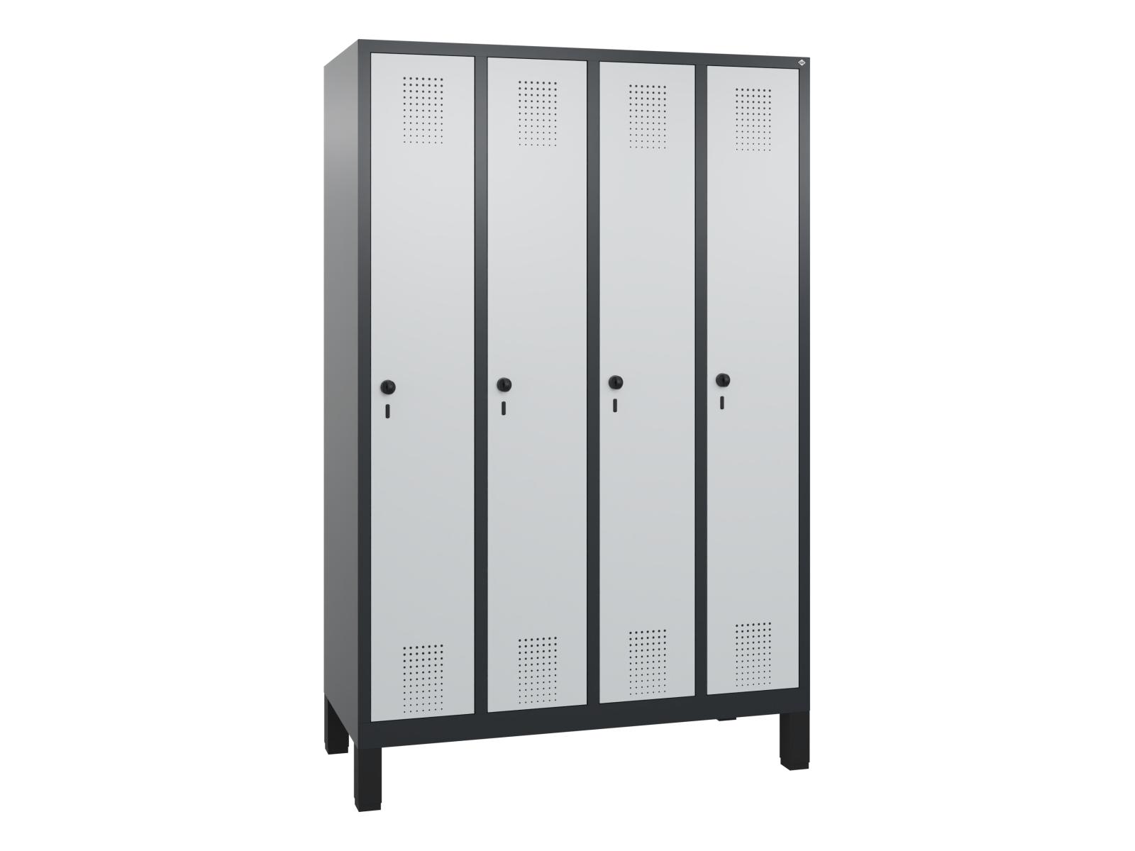 Spind F3000 Evolo - 4 Abteile 300mm Abteilbreite