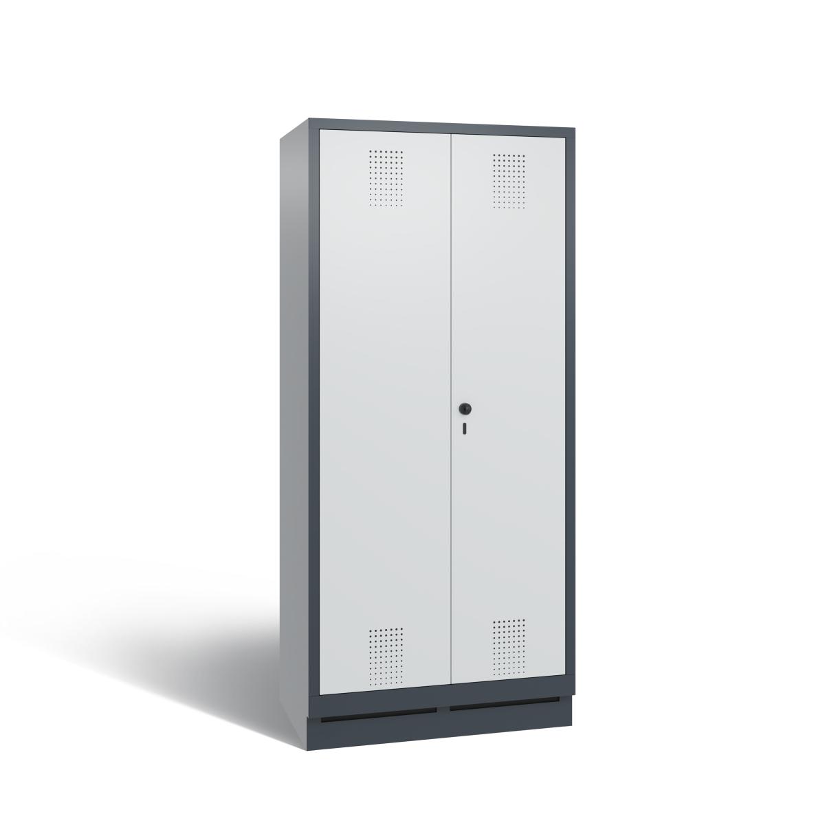 Spind nach Arbeitsstättenrichtlinien S3000 Evolo - für 1 Person 2x400mm Abteilbreite