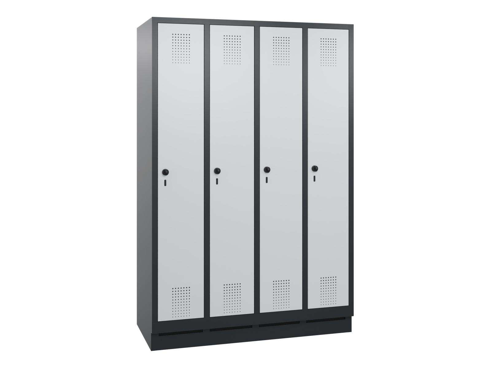 Spind S3000 Evolo - 4 Abteile 300mm Abteilbreite