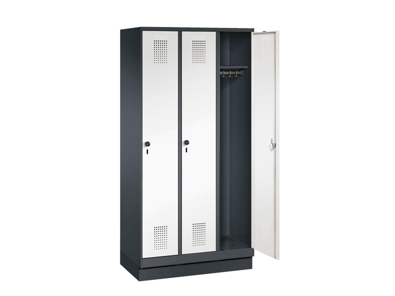 Spind S3000 Evolo - 3 Abteile 300mm Abteilbreite