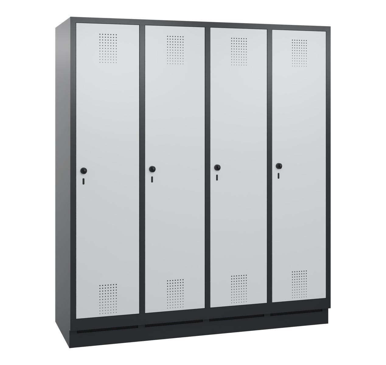 Spind S3000 Evolo - 4 Abteile 400mm Abteilbreite