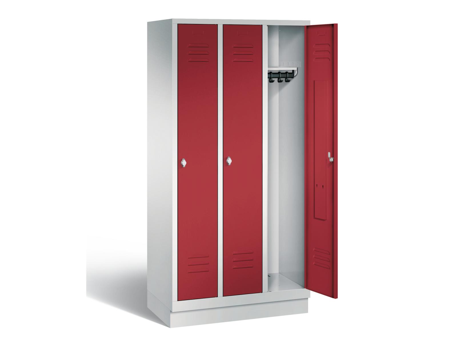 Spind S2000 Classic - 3 Abteile 300mm Abteilbreite