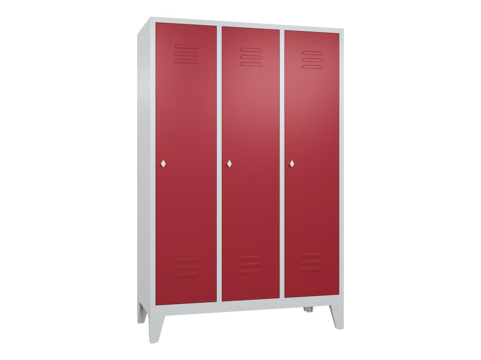 Spind F2000 Classic - 3 Abteilen 400mm Abteilbreite