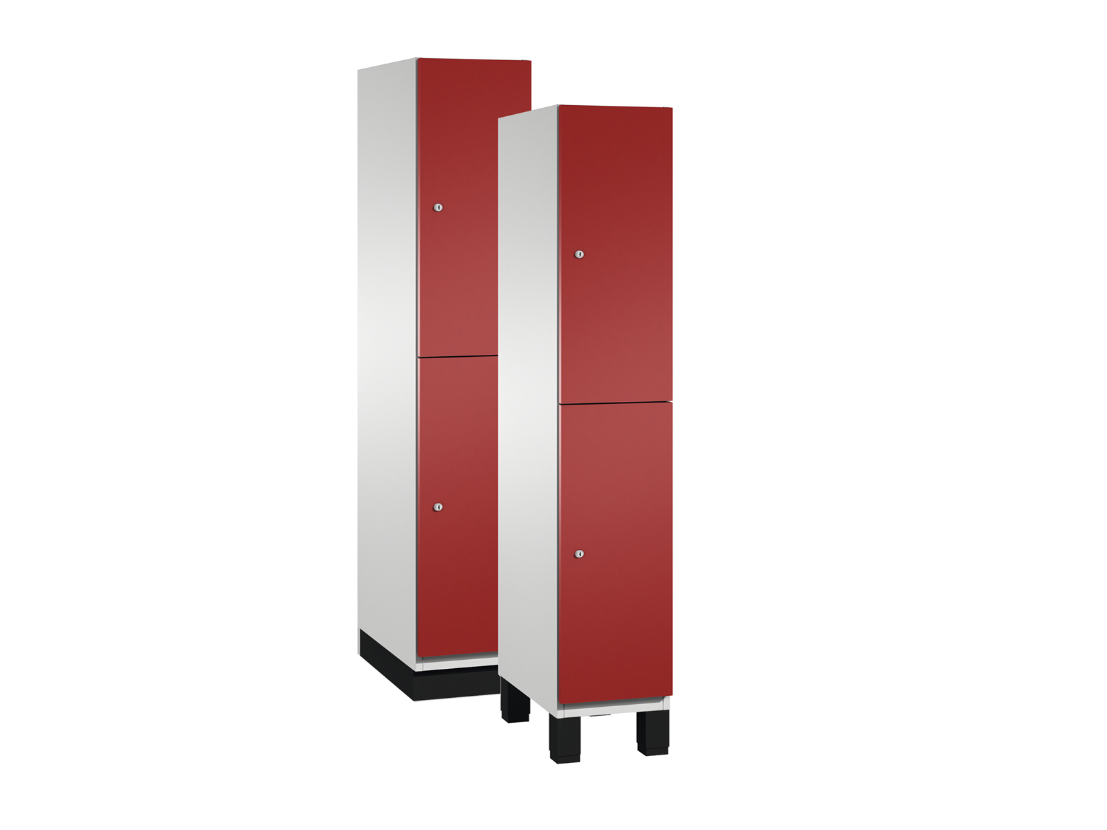 Spind Cambio doppelstöckig- 1 Abteil 300mm Abteilbreite