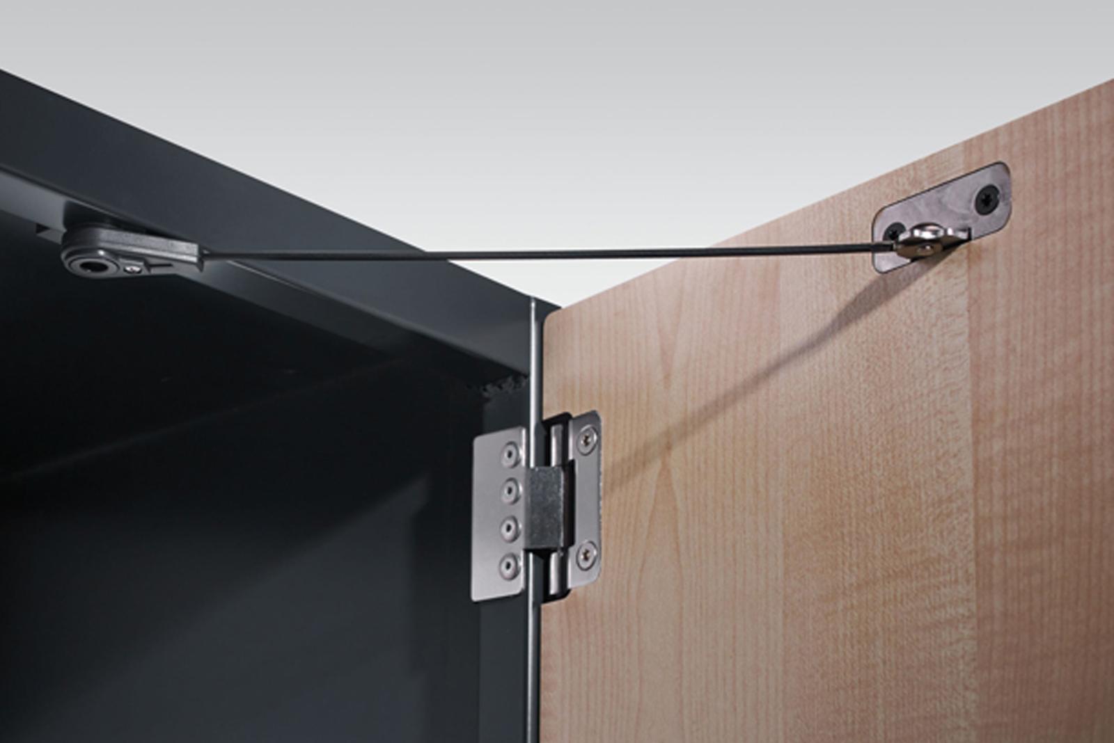 Z-Kombinationsschrank Serie Cambio - 3 Abteil / 6 Fächer 400mm Abteilbreite