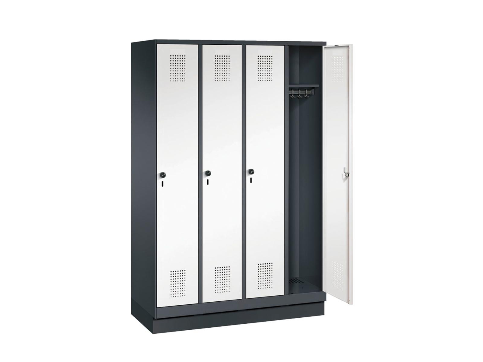 Spind S3000 Evolo - 4 Abteile 300mm Abteilbreite