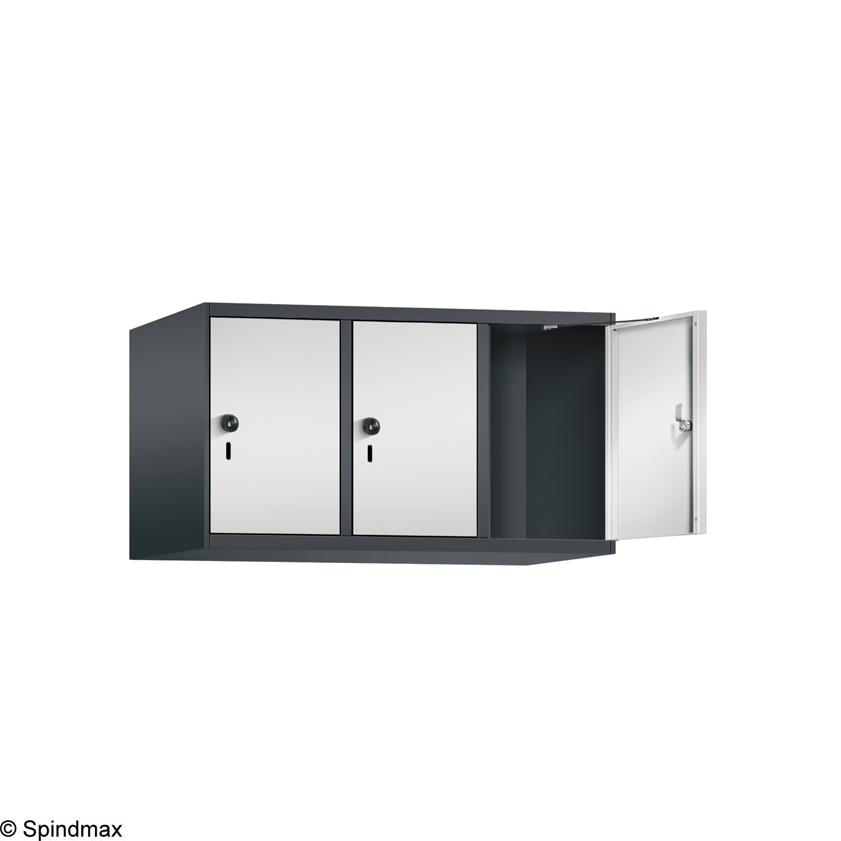 Aufsatzschränke S3000 Evolo - 3 Abteile - 300mm Abteilbreite