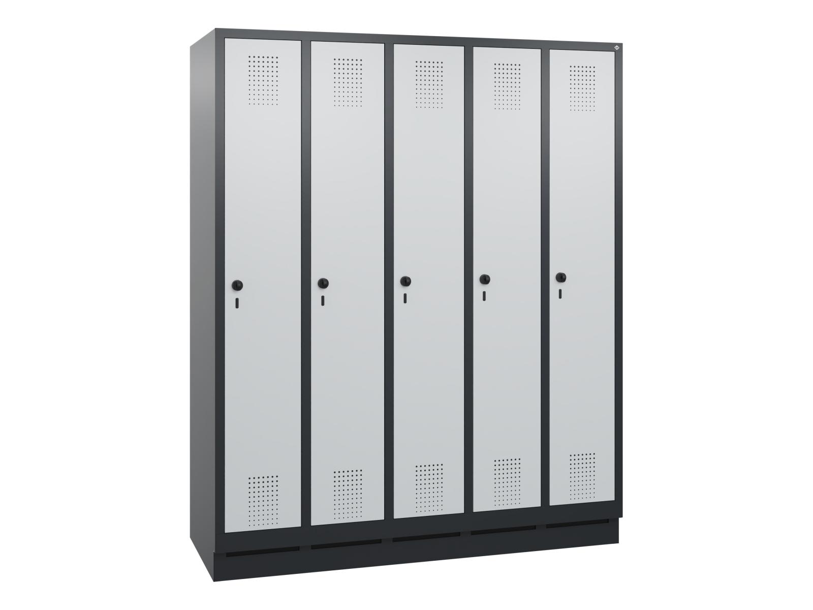 Spind S3000 Evolo - 5 Abteile 300mm Abteilbreite