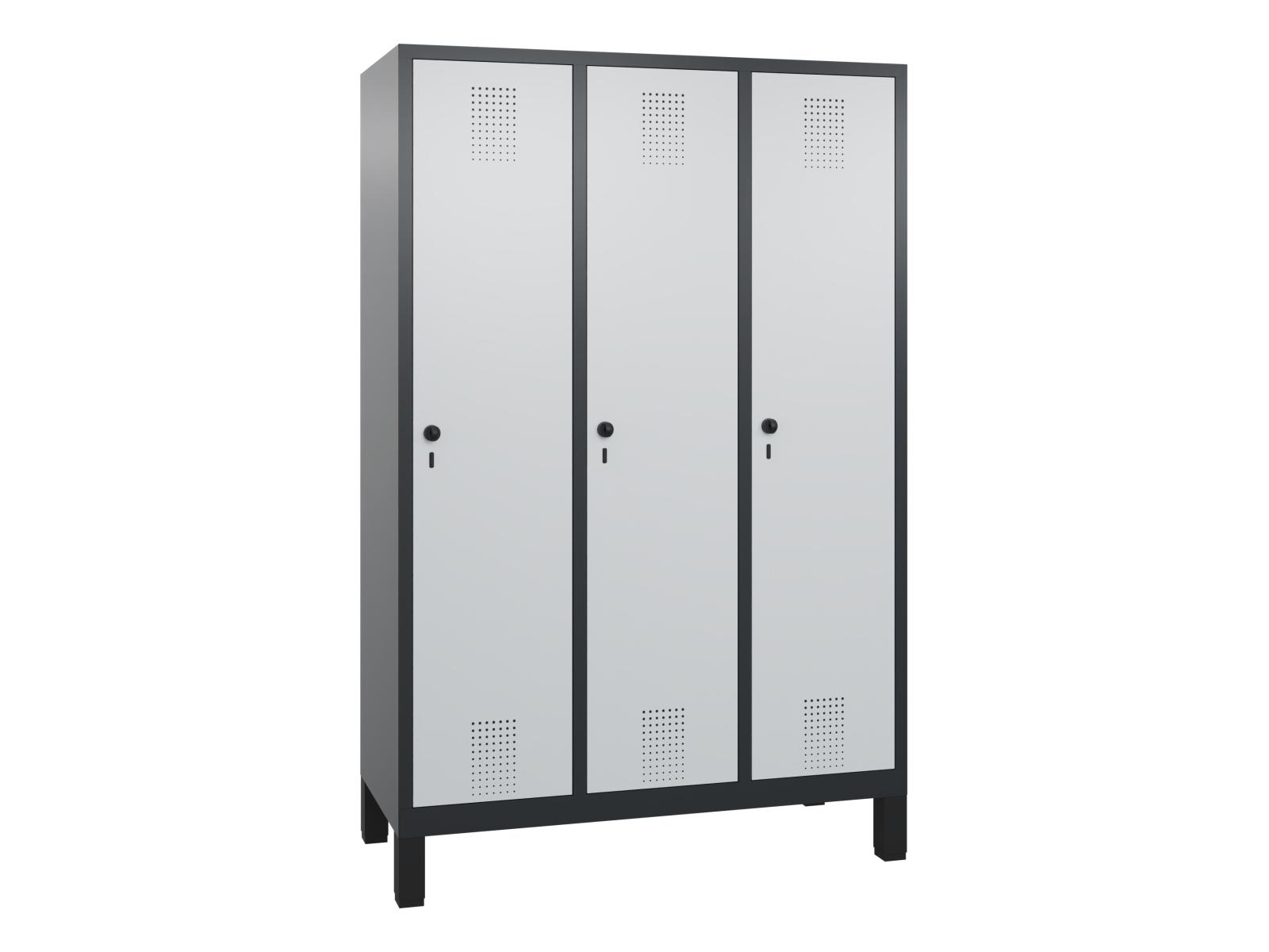 Spind F3000 Evolo - 3 Abteile 400mm Abteilbreite